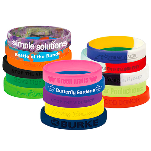Promotional Silicone Awareness Bracelet