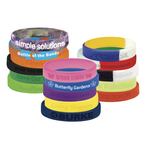 Promotional Silicone Awareness Bracelet