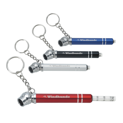 Promotional Mini Double Ring Tire Pressure Gauge