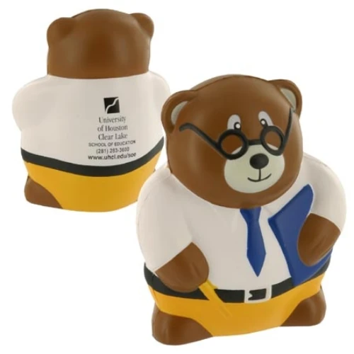 Promotional Teacher Bear Stress Ball