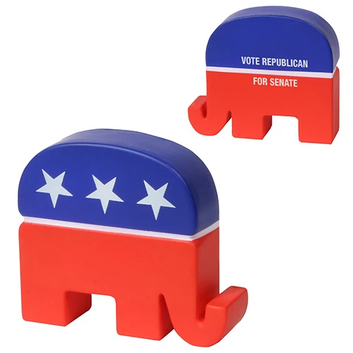 Promotional Republican Elephant Stress Reliever