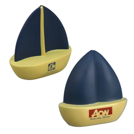 Promotional Sailboat Stress Reliever