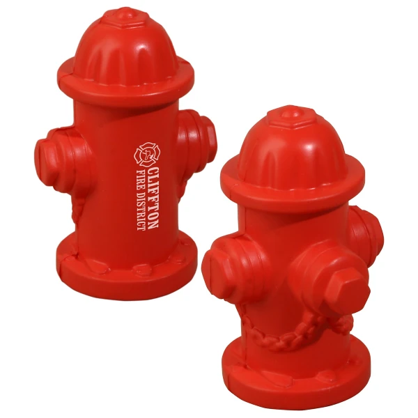 Promotional Fire Hydrant Stress Ball