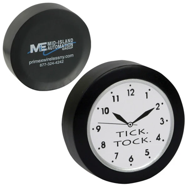 Promotional Clock Stress Ball