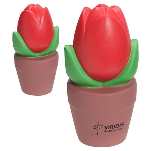 Promotional Tulip In Pot Stress Reliever