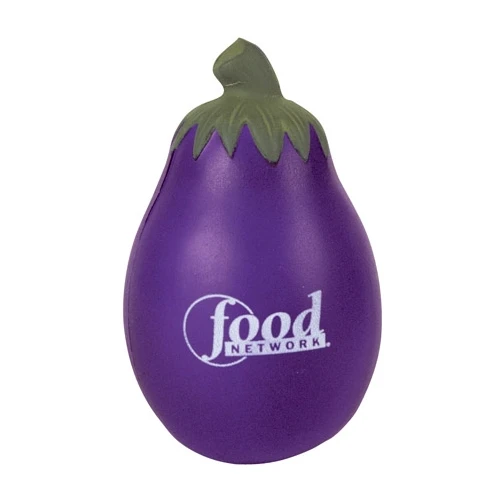 Promotional Eggplant Stress Ball