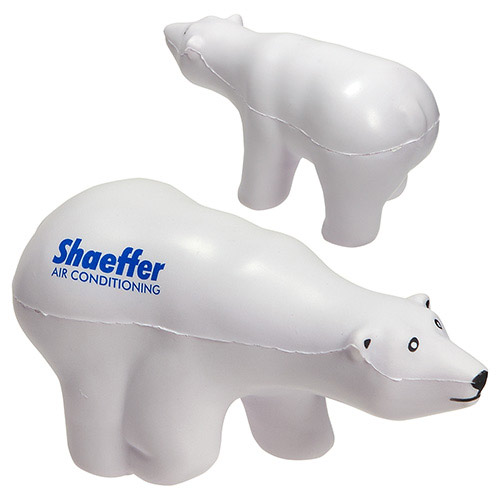 Promotional Polar Bear Stress Ball