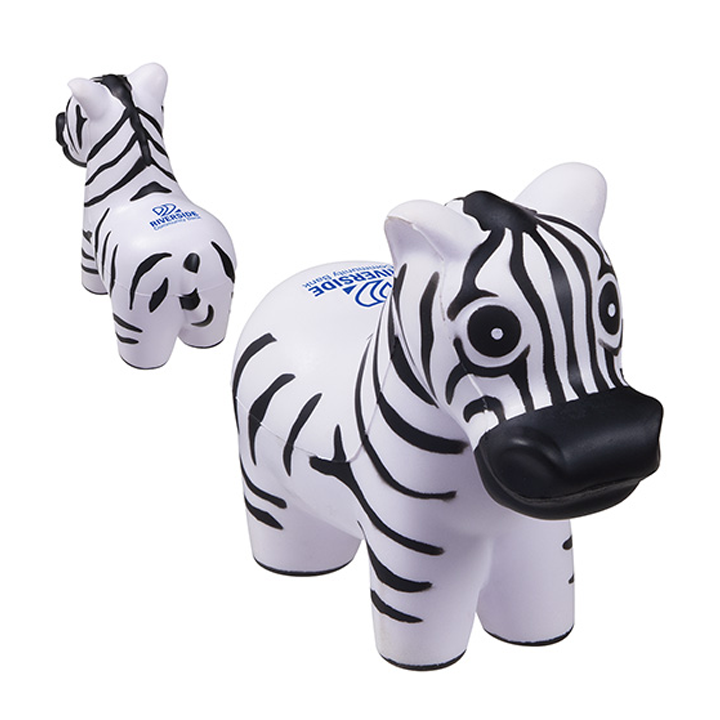 Promotional Zebra Stress Ball
