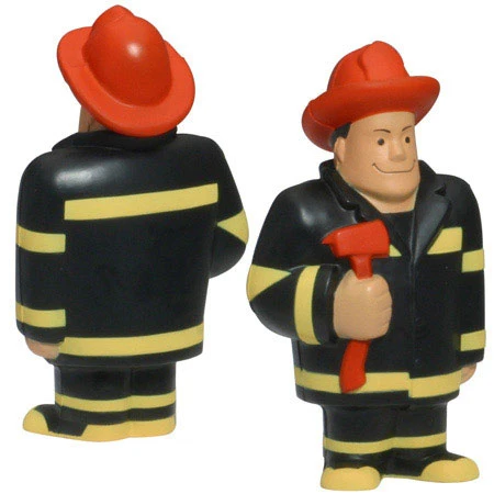 Promotional Fireman Stress Ball