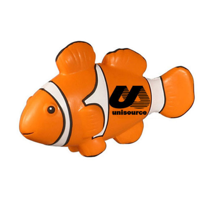 Promotional Clown Fish Stress Ball