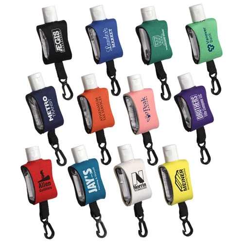 Promotional Cozy Clip Hand Sanitizer