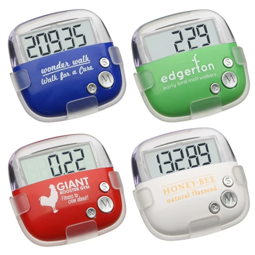 Promotional Flip Clip Pedometer