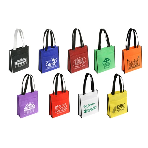 Promotional Peak Tote Bag with Pocket