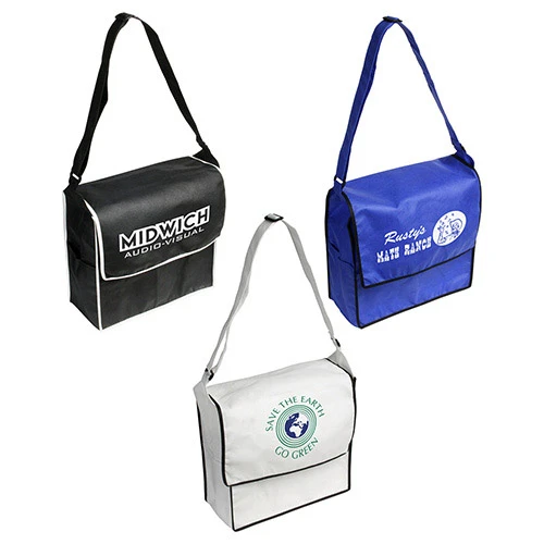 Promotional Zephyr Messenger Tote Bag