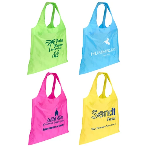 Promotional Spring Sling Folding Tote Bag