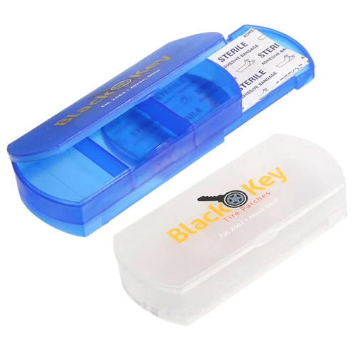 Health Case Bandage Holder and Pill Box