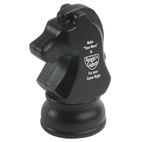 Promotional Knight Chess Piece Stress Reliever