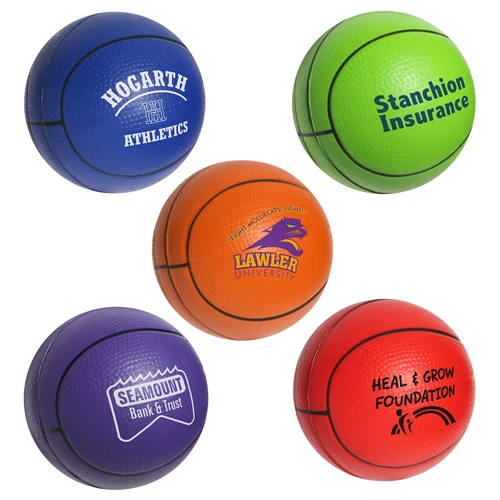 Promotional Basketball Stress Reliever