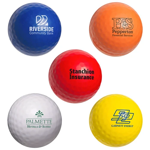 Promotional Golf Ball Stress Reliever