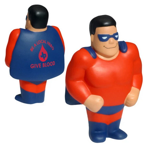 Promotional Super Hero Stress Reliever