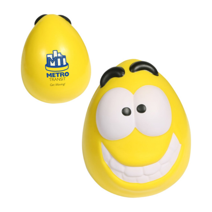 Promotional Happy Mood Maniac Stress Reliever Wobbler