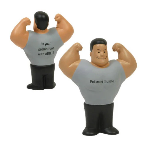 Promotional Muscle Man Stress Reliever