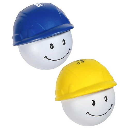 Promotional Hard Hat Mad Cap Stress Reliever