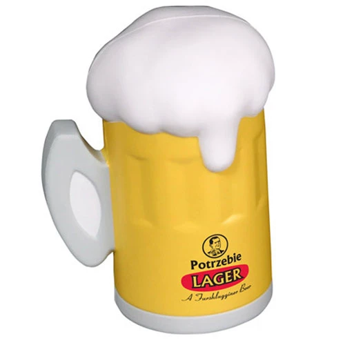 Promotional Beer Mug Stress Reliever