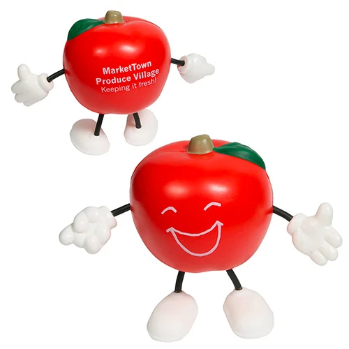 Promotional Apple Figure Stress Reliever