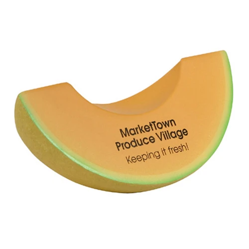 Promotional Cantaloupe Stress Ball