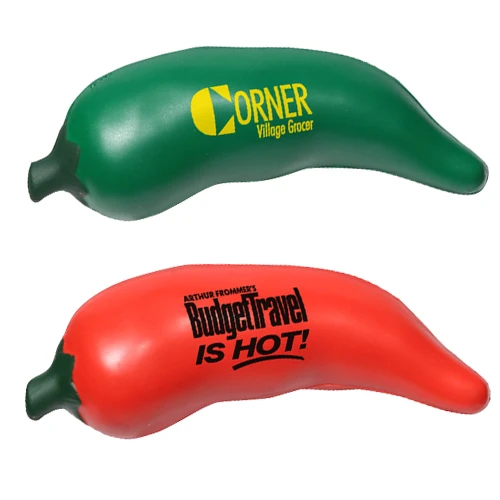 Promotional Chili Pepper Stress Reliever