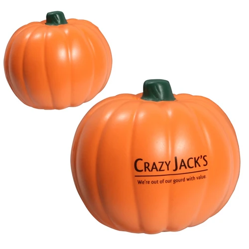 Promotional Pumpkin Stress Reliever