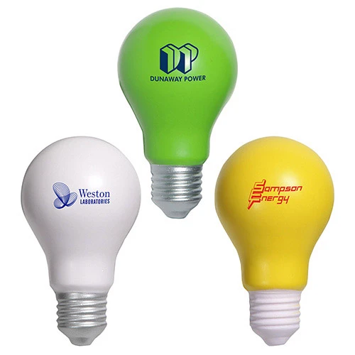 Promotional Lightbulb Stress Ball