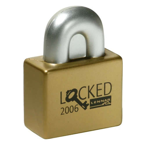 Promotional Padlock Stress Reliever