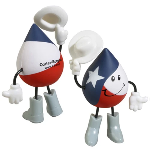 Promotional Texas Figure Stress Reliever