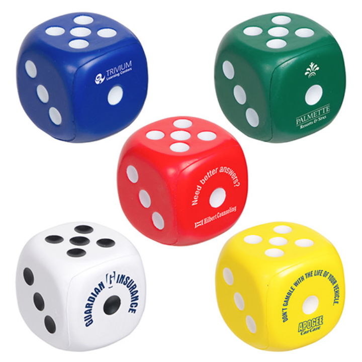 Promotional Dice Stress Reliever