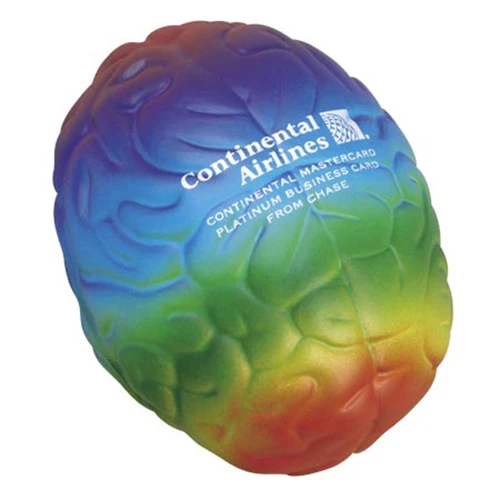 Promotional Rainbow Brain Stress Ball