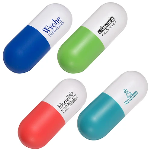 Promotional Capsule Stress Reliever