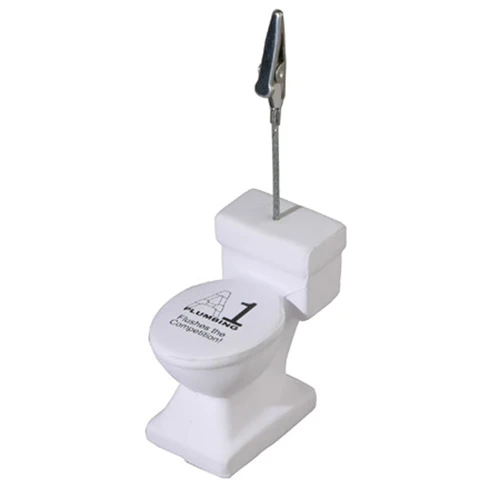 Promotional Toilet Memo Holder Stress Reliever