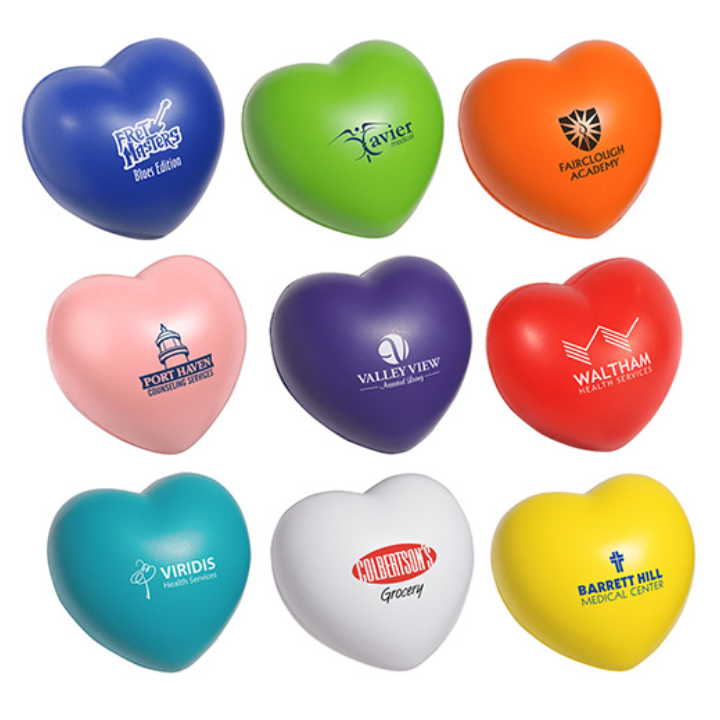 Promotional Heart Stress Ball