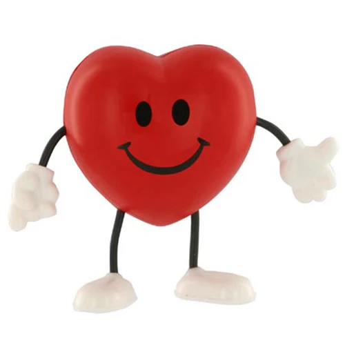 Promotional Valentine Heart Figure Stress Reliever