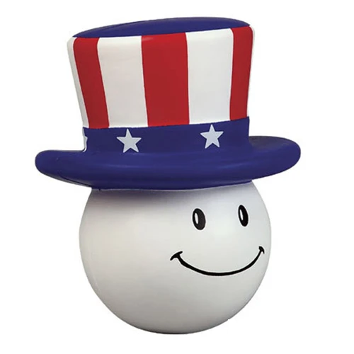 Promotional Patriotic Mad Cap Stress Reliever