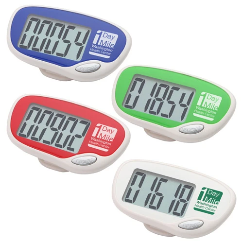 Promotional Easy Read Large Screen Pedometer