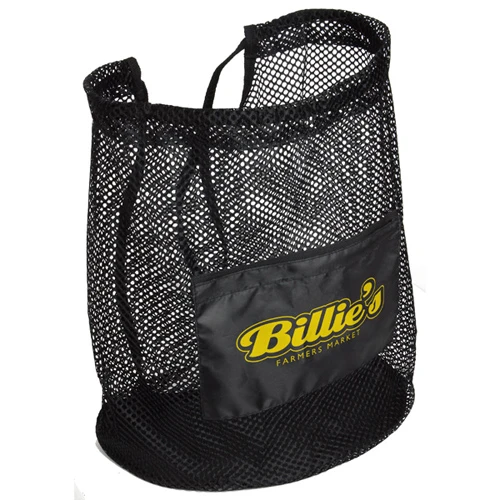 Promotional Flex Mesh Drawstring Bag