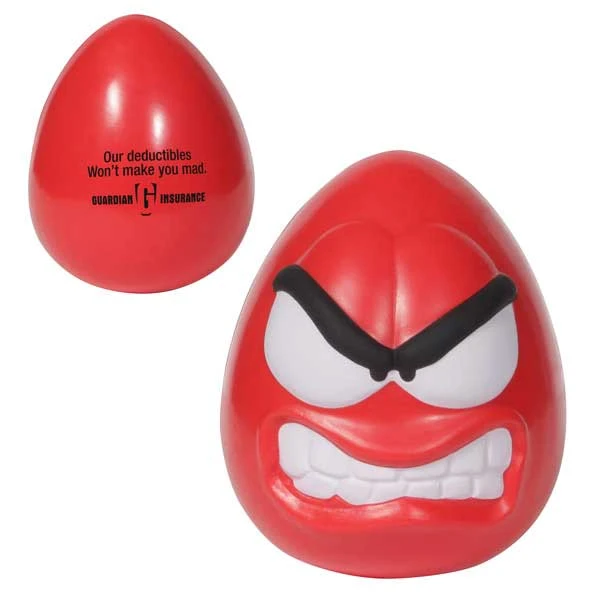 Promotional Mood Maniac Wobbler - Angry Stress Ball