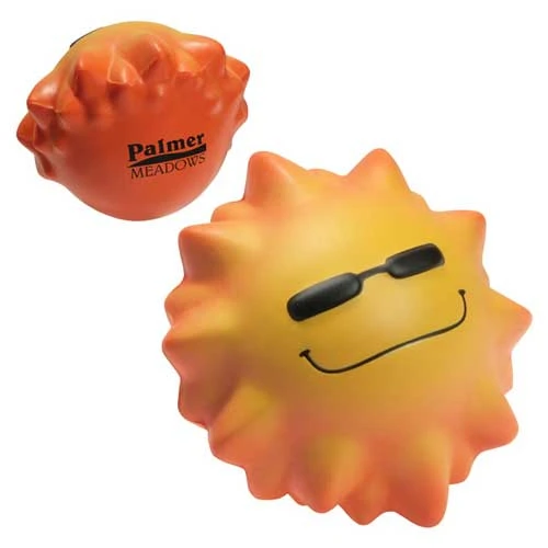 Promotional Cool Sun Stress Reliever Wobbler