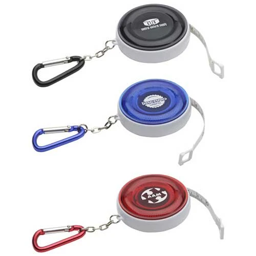 Promotional Carabiner Round Tape Measure
