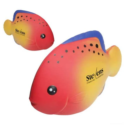 Promotional Tropical Fish Stress Reliever Wobbler