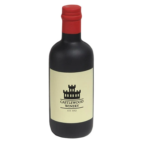 Promotional Wine Bottle Stress Reliever