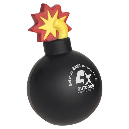 Promotional Bomb with Fuse Stress Reliever